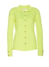 Lisa Yang Aria Ribbed-knit Cashmere Cardigan In Giallo