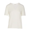 Lisa Yang 'ari' Cashmere T-shirt In Bianco