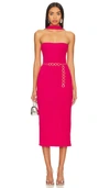 Lovers & Friends Dominique Midi Dress In Pink
