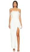 Nbd Seraphina Maxi Dress In Ivory