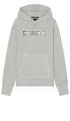 Ksubi Leo Sott True Kash Hoodie In Light Grey