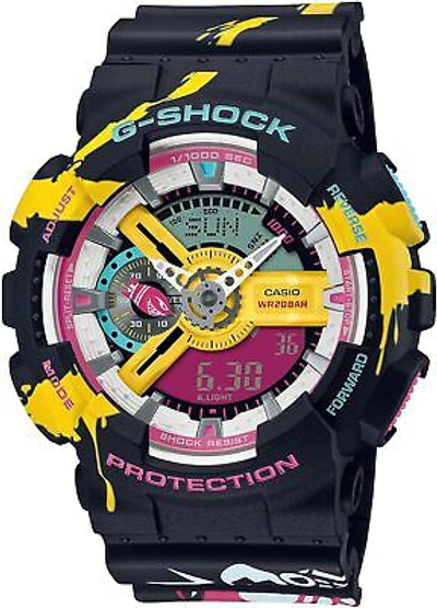 Pre-owned Casio G-shock Ga-110ll-1ajr League Of Legends Limited Men Watch In Box