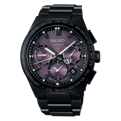 Pre-owned Seiko Astron Nexter Sbxc123 2020 Limited Titanium Gps Radio Solar Watch 43.1mm