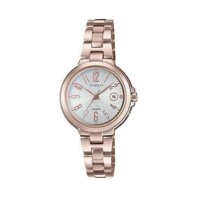 Pre-owned Casio Sheen Shw-5100cg-7ajf Tough Solar Solor Women's Watch In Box