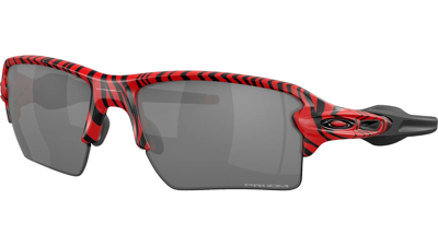 Pre-owned Oakley Sunglasses Flak 2.0 Xl Red Tiger W Prizm Black Oo9188-h2 59mm