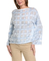 Lafayette 148 New York Bateau Neck Wool-blend Pullover