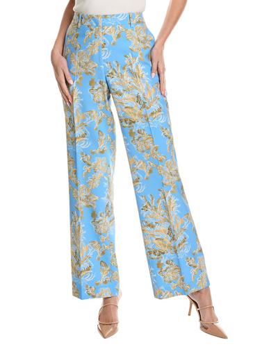Lafayette 148 New York Gates Pant In Blue