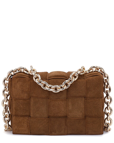 Tiffany & Fred Paris Leather Shoulder Bag In Burgundy