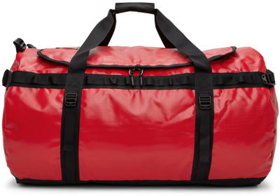 The North Face Red Base Camp Xl Duffel Bag In Kz3 Tnf Red/tnf Blac