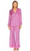 Free People Dreamy Days Pajama Set In Sugar Snaps Combo