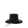 OFF-WHITE STRINGS OVER BUCKET HAT - COTTON - BLACK