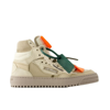 OFF-WHITE 3.0 OFF COURT SNEAKERS - LEATHER - BEIGE