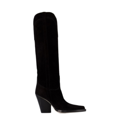 Paris Texas El Dorado 100 Boots -  - Leather - Black