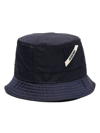 JACQUEMUS NAVY LE BOB OVALIE BUCKET HAT