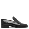 THE ROW ENZO BLACK LOAFERS