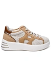 HOGAN HOGAN BEIGE FABRIC SNEAKERS