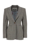 Vivienne Westwood Embroidered Stretch Cotton Blazer In Printed