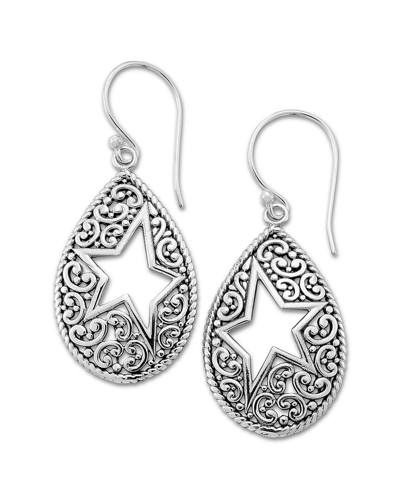 Samuel B. Silver Star Cutout Earrings