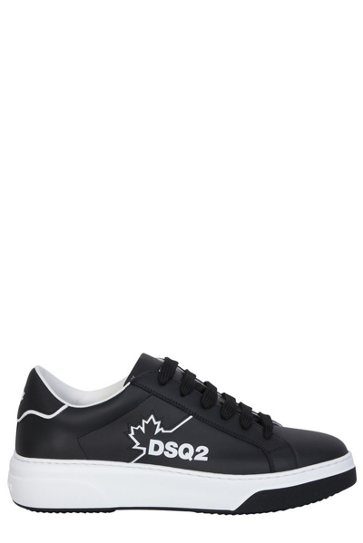 Dsquared2 Logo Printed Low In Black