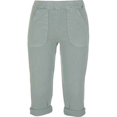 Il Gufo Straight Leg Stretched Trousers In Green