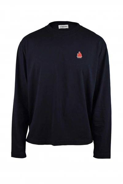 Lanvin T-shirt In Blue