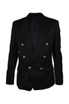 Balmain Button-embellished Wool Blazer