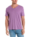 Atm Anthony Thomas Melillo Slub Knit Space Dye Tee In Bellflower