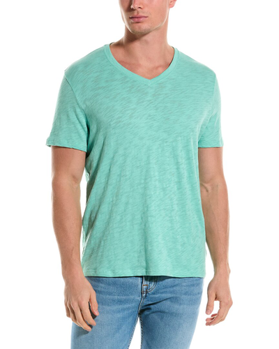 Atm Anthony Thomas Melillo Slub Knit Space Dye Tee In Mediterran