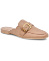 Dolce Vita Women's Santel Buckled Loafer Mules In Taupe Leather