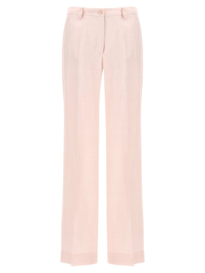 P.a.r.o.s.h . Pleat Tailored Trousers In Pink
