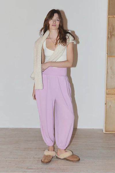 Out From Under Bondi Balloon Jogger Sweatpant In Lavender, Women's At Urban Outfitters