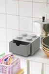 Toynk Lego Stackable Storage Drawer 4 In Grey At Urban Outfitters