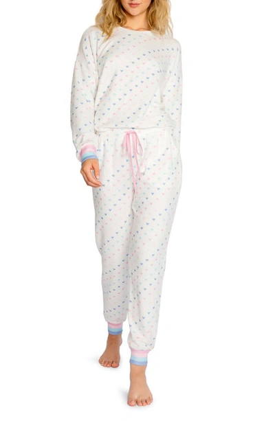 Pj Salvage Mad Love Pajama Set In Ivory