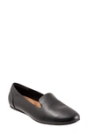 Softwalk Shelby Leather Loafer In Black