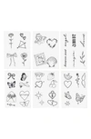 INKED BY DANI HEAVEN SENT TEMPORARY TATTOO PACK