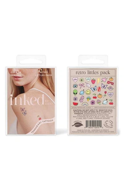 INKED BY DANI INKED BY DANI RETRO LITTLE TEMPORARY TATTOOS