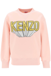 KENZO 3 D PRINTED CREW NECK SWEATSHIRT