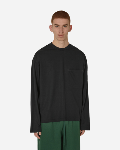 Nike Sportswear Dri-fit Longsleeve T-shirt In Black
