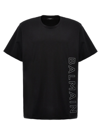 Balmain T-shirts And Polos In Black