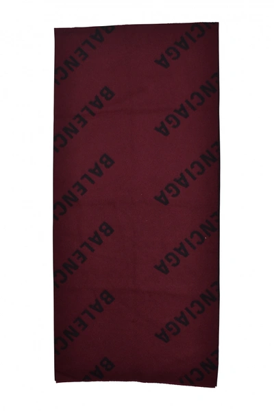 Balenciaga Scarf In Brown