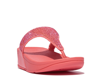 Fitflop Women's Lulu Crystal Embellished Sandals In Rosy Coral In Rosy Coral