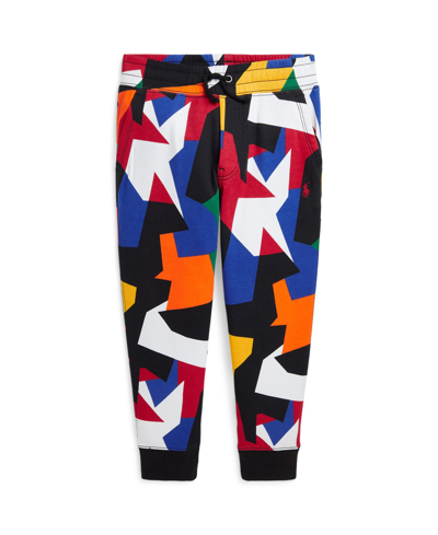 Polo Ralph Lauren Kids' Big Boys Abstract-print Double-knit Jogger Pants In Active Camo