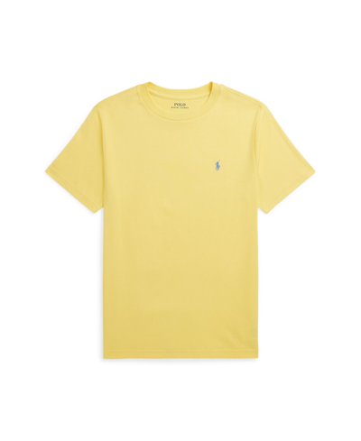 Polo Ralph Lauren Kids' Big Boys Cotton Jersey Crewneck T-shirt In Oasis Yellow