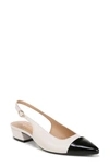 Naturalizer Banks Pump In Satin Pearl Leather