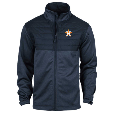 Dunbrooke Heather Navy Houston Astros Explorer Full-zip Jacket