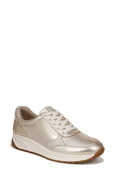 Naturalizer Shay Trainer In Champagne Leather