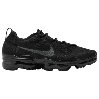 Nike Air Vapormax 2023 Flyknit Running Shoes Size 10.5 In Black/black/anthracite/black
