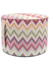 MISSONI MULTICOLOUR AGADIR CYLINDRICAL STOOL