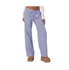 EDIKTED WOMEN'S OLIVIA STRIPED LOOSE FIT PANTS