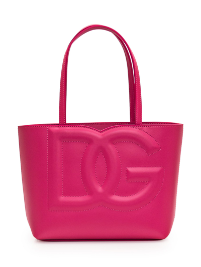 Dolce & Gabbana Dg Shopping Bag In Glicine